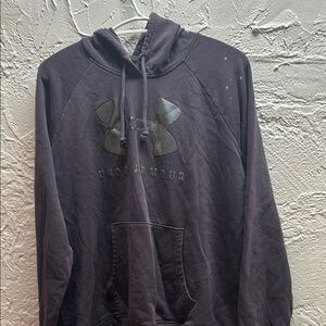 Under Armour Purple Hoodie with Logo and Soft Fabric